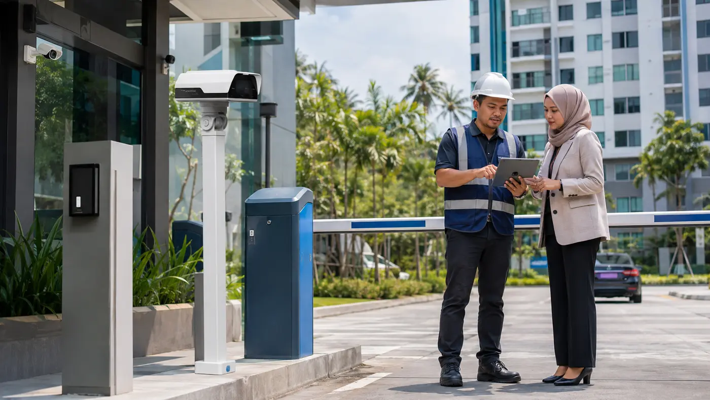 Penang condominium ANPR, CCTV and smart access system